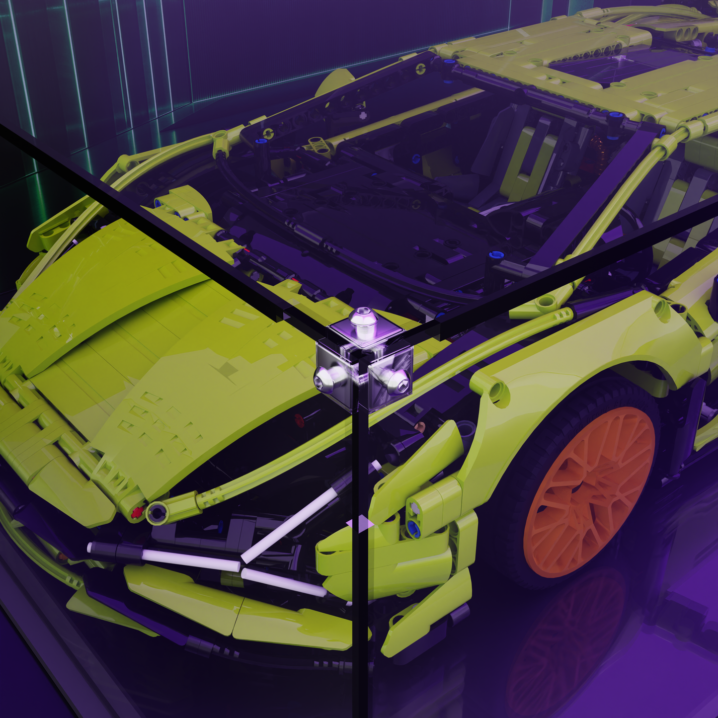Display Case for LEGO® Technic - Lamborghini Sián FKP 37 (42115)