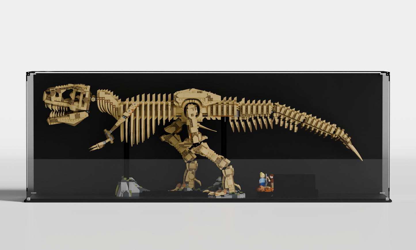 Display Case for LEGO® Jurassic World Dinosaur Fossils: Tyrannosaurus rex ( 76968)
