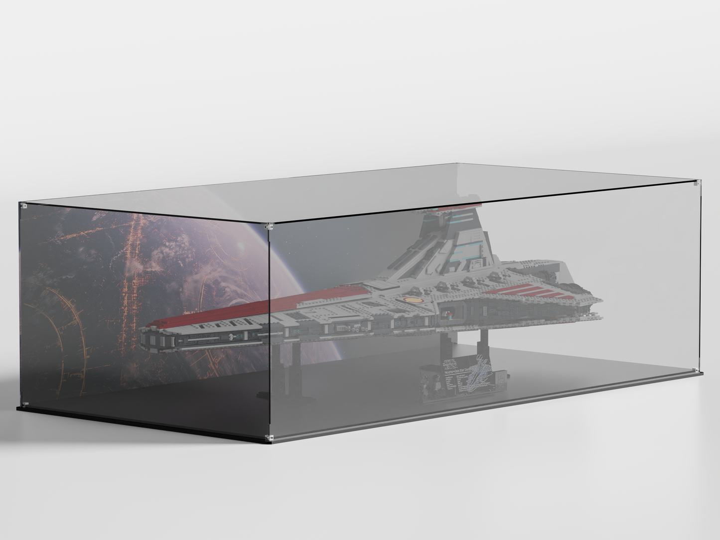 LEGO acrylic Display case for LEGO Star Wars UCS Venator-Class Attack Cruiser 75367