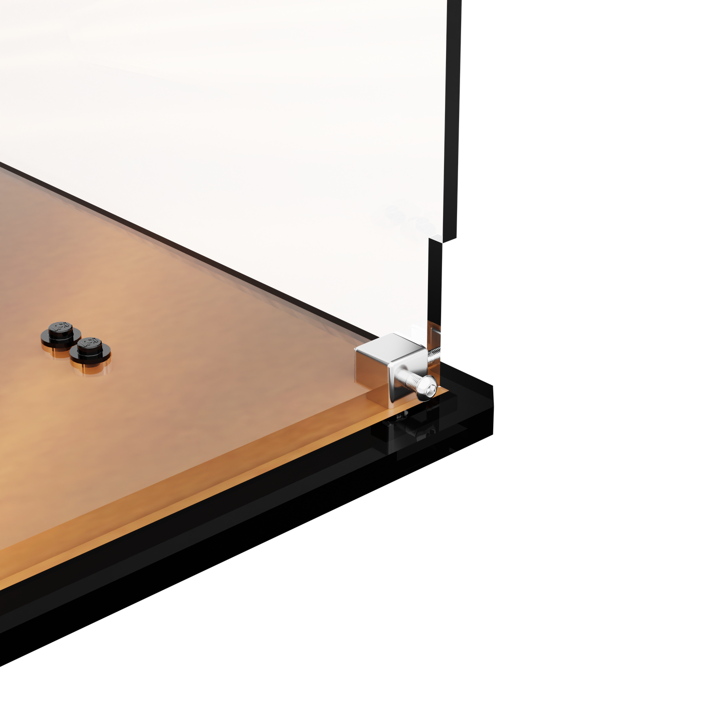 LEGO display case for C-3PO (75398) and R2-D2 (75379) close up