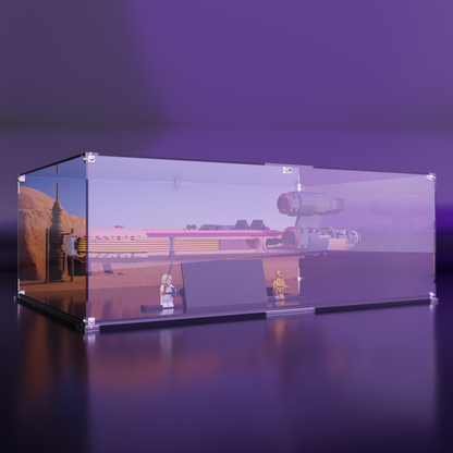 Display case for LEGO® Star Wars™ Luke Skywalker’s Landspeeder (75341)