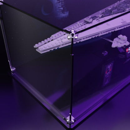 UV-protected Display case, showcase for LEGO set 75356 Executor Super Star Destroyer