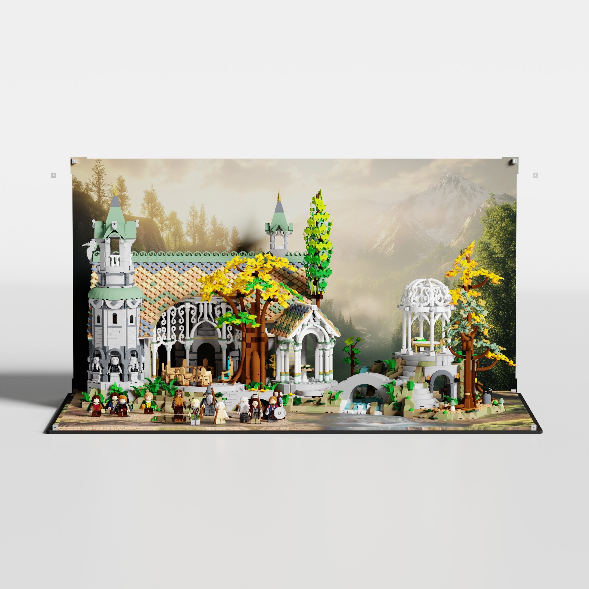 LEGO Display Case for Icons — The Lord of the Rings Rivendell