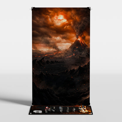 LEGO Icons The Lord of the Rings Barad-dûr (10333) in premium UV-protected acrylic display case — made in Europe