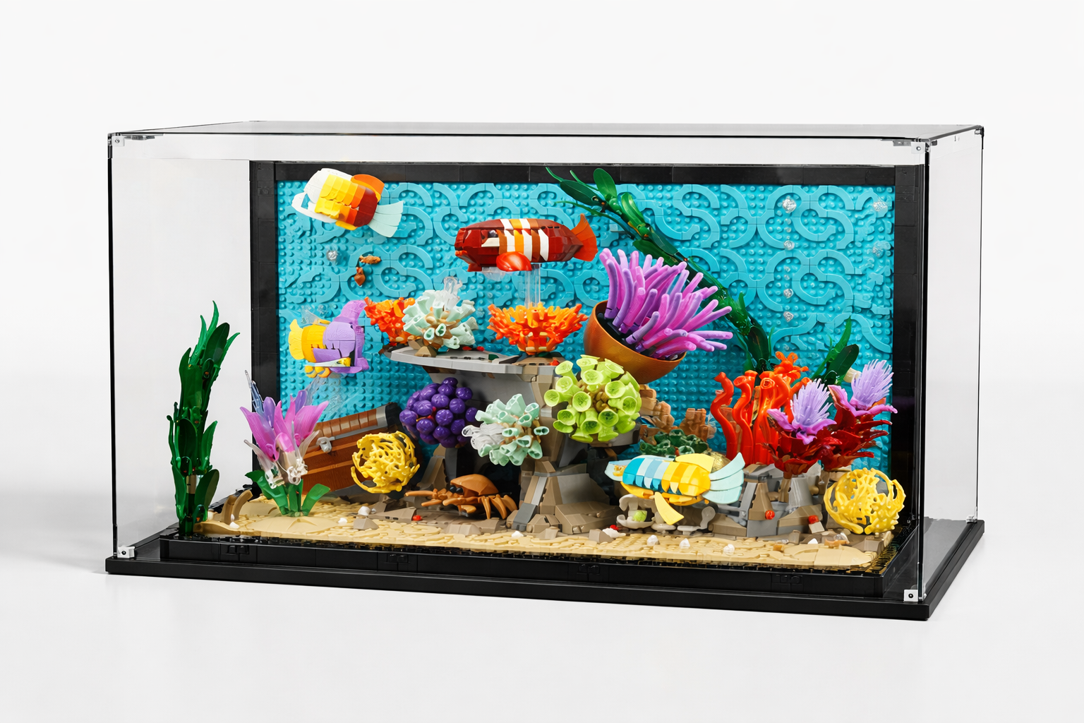 LEGO DISPLAY CASE FOR 10366_Tropical_Aquarium