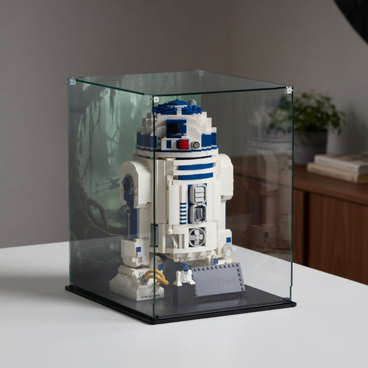 lego display case for lego star wars r2-d2 75308