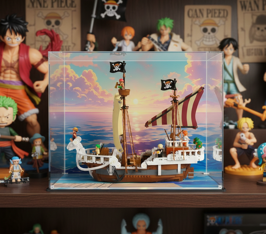 Display Case for LEGO® One Piece – The Going Merry Pirate Ship (75639)