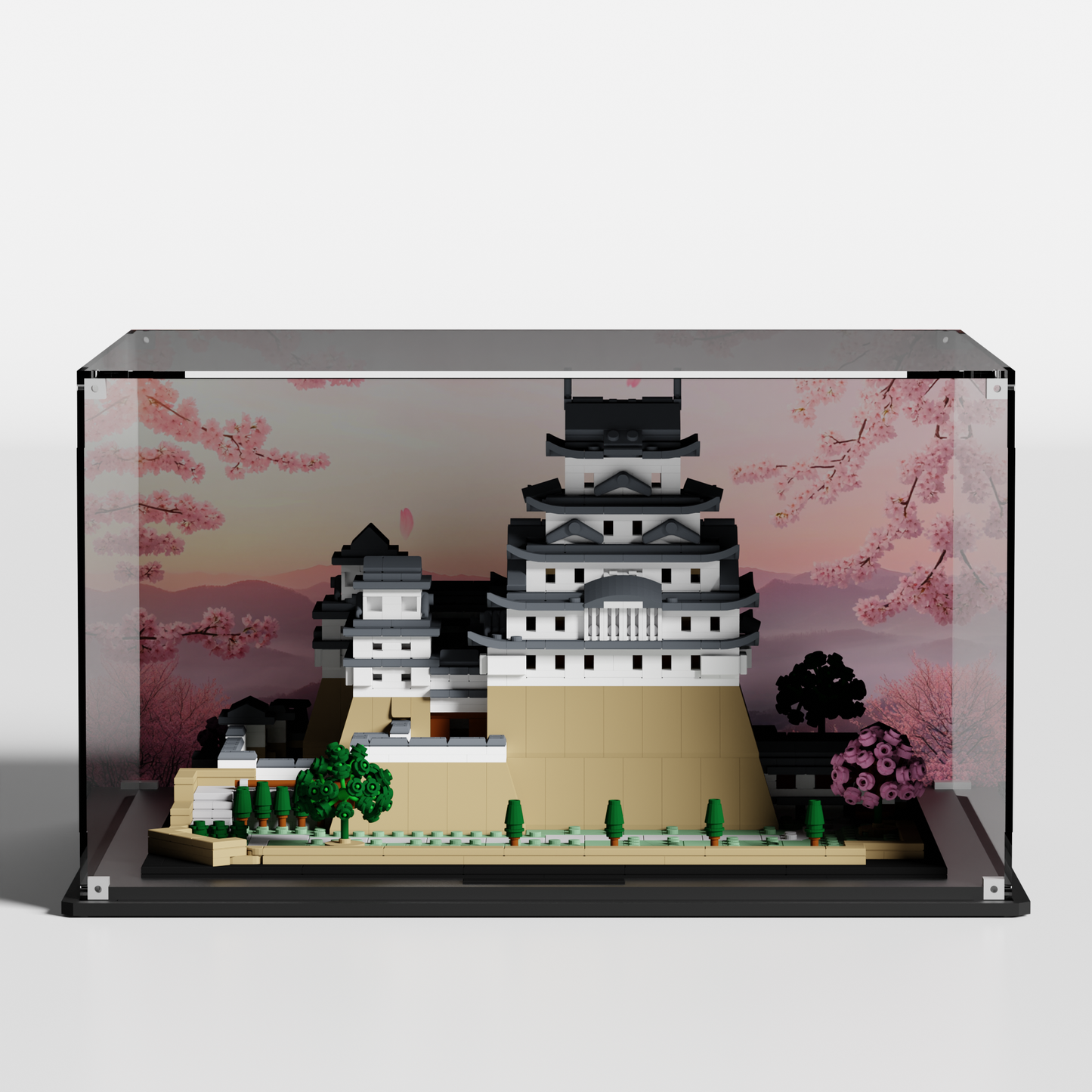 Display Case for LEGO Architecture – Himeji Castle (21060)