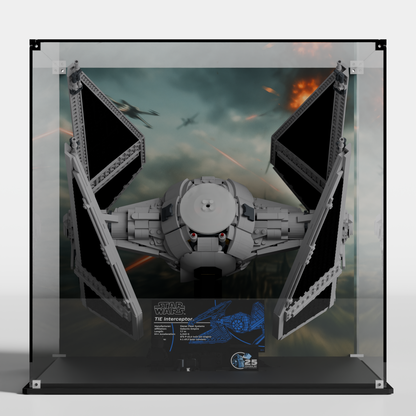 lego Display Case for LEGO Star Wars TIE Interceptor (75382) from Europe EU