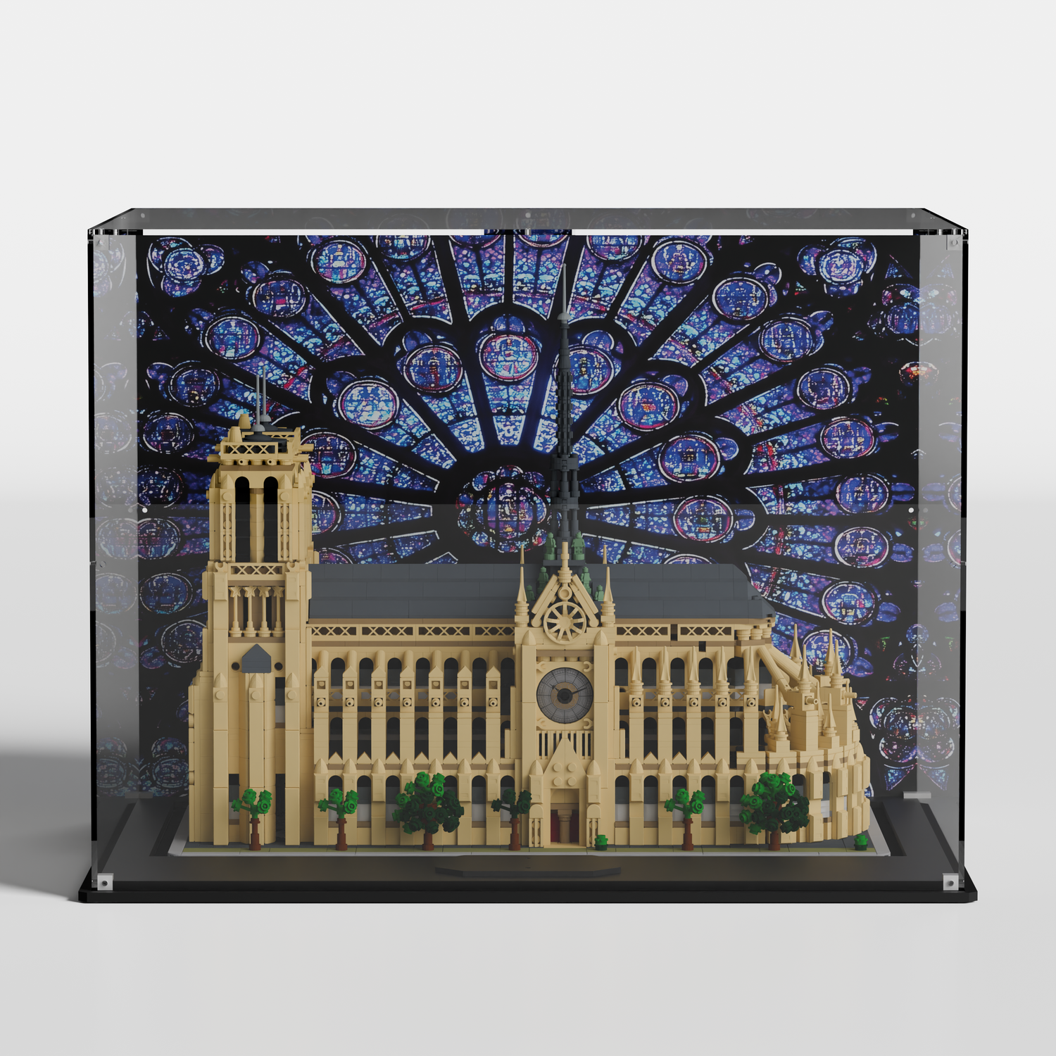 Display Case for LEGO® Architecture Notre-Dame de Paris - 21061