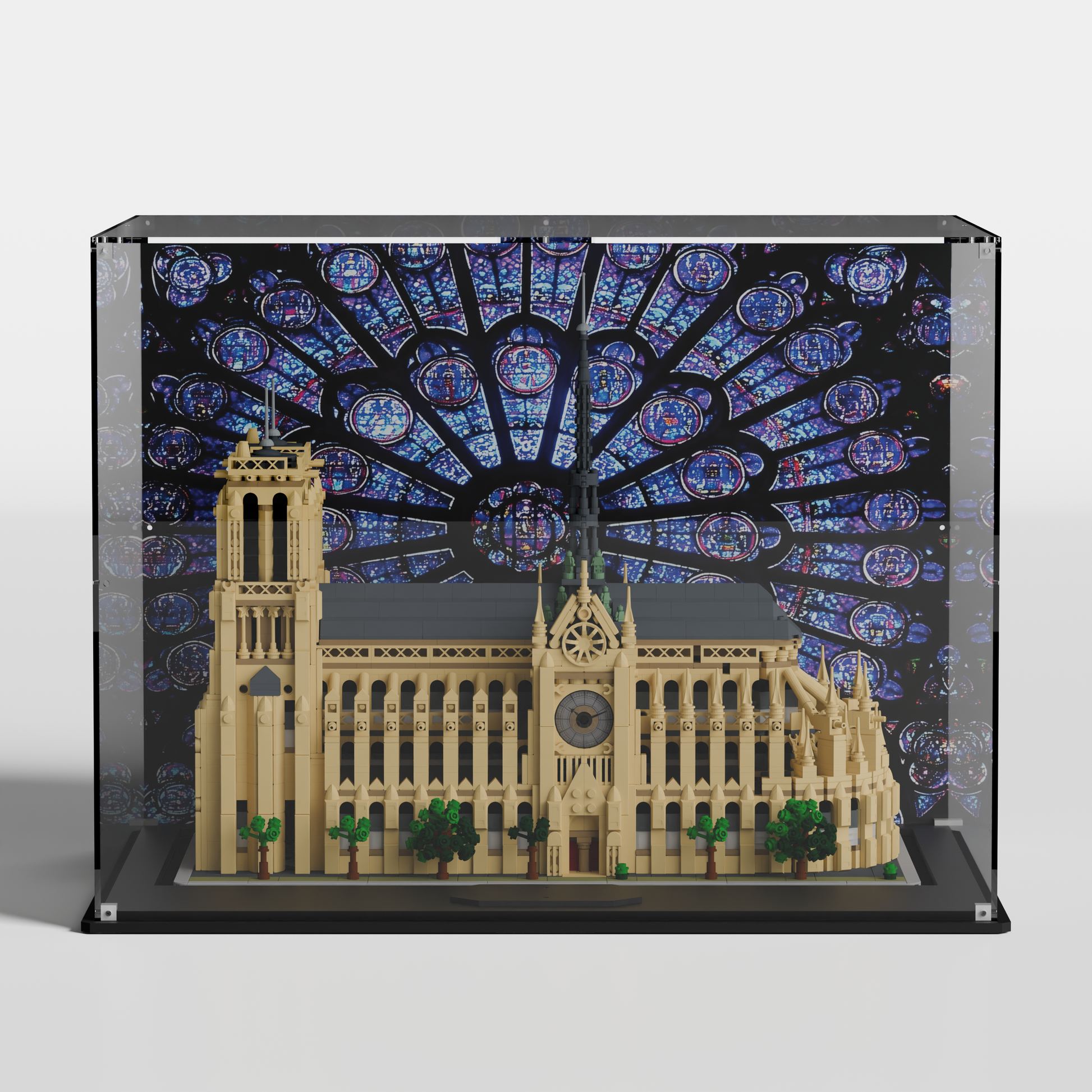 Display Case for LEGO® Architecture Notre-Dame de Paris - 21061