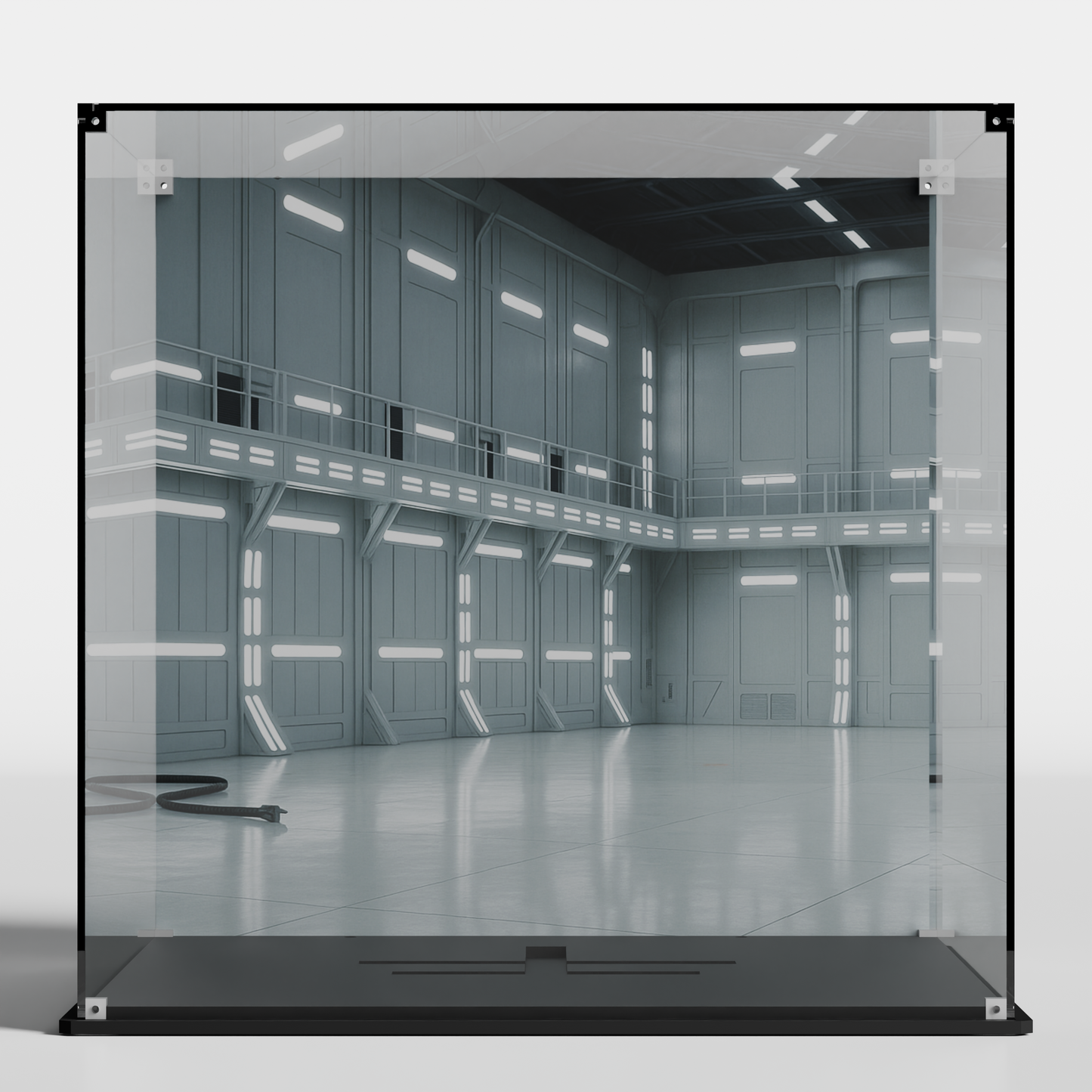 UV protected LEGO DIsplay case  for LEGO® Star Wars TIE Interceptor™ (75382)