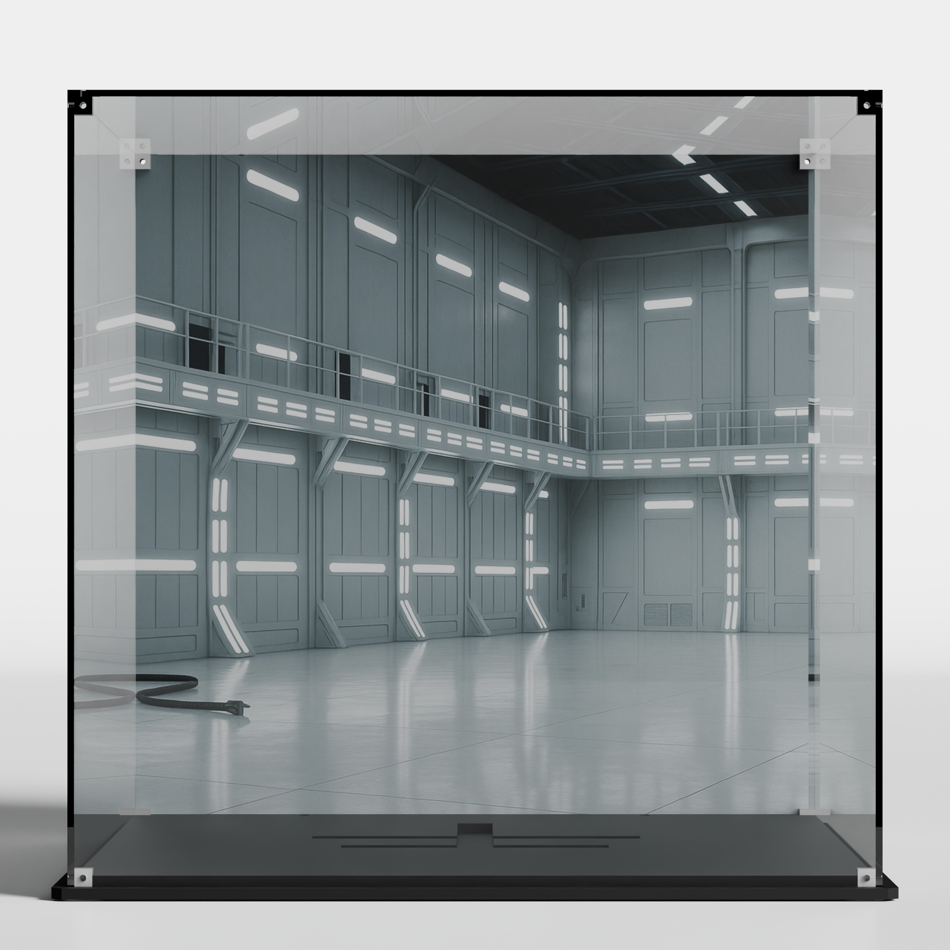 UV protected LEGO DIsplay case  for LEGO® Star Wars TIE Interceptor™ (75382)