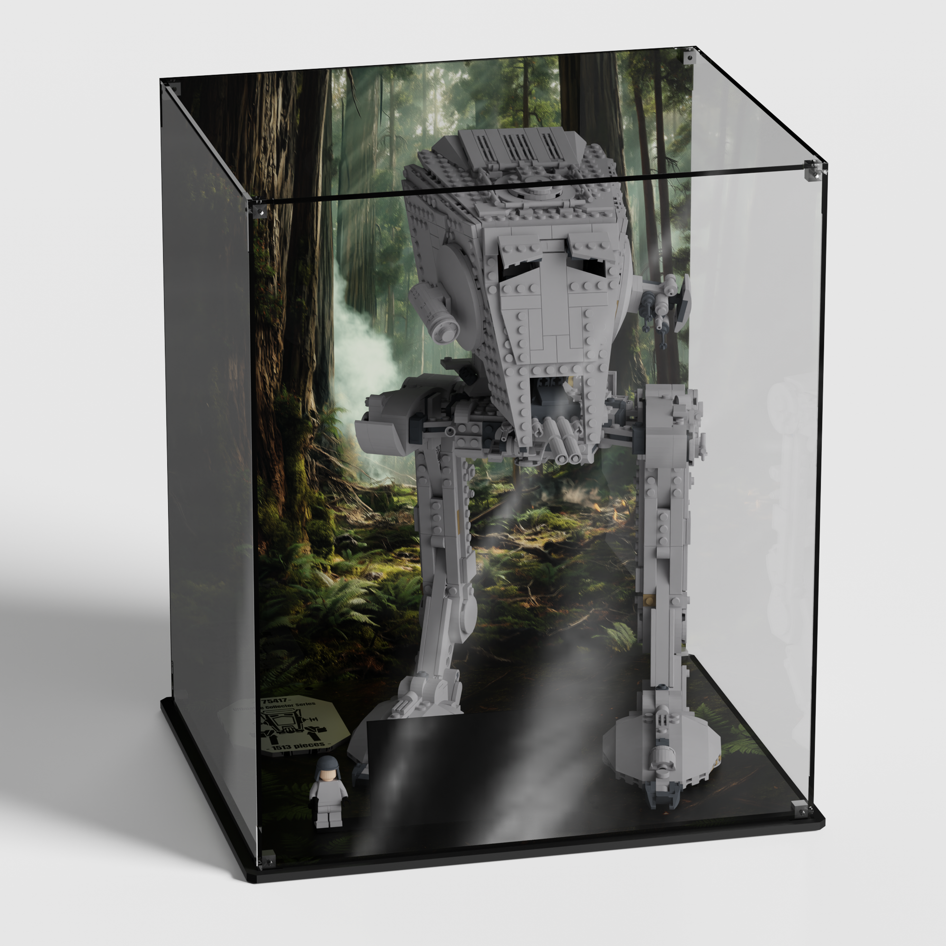 UCS AT-ST Walker Display Case for LEGO 75417