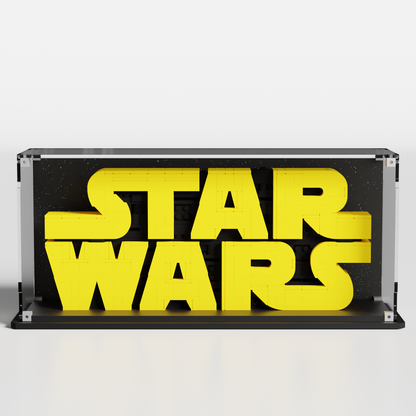 LEGO Star Wars logo 75407 Display case