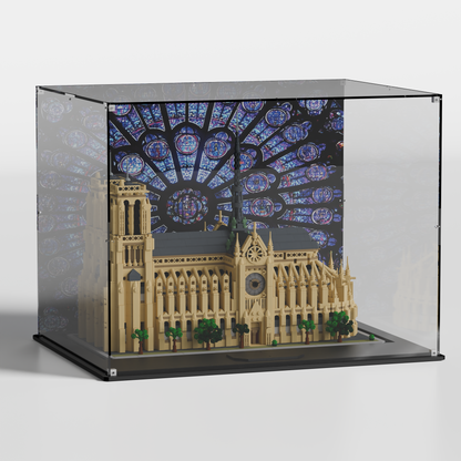 LEGO display for notre dame 21061
