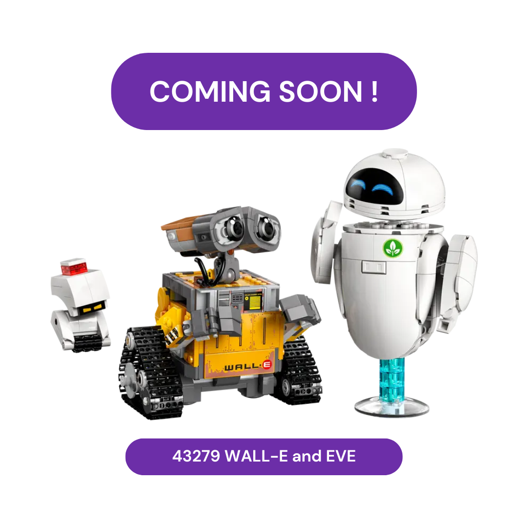 COMING SOON - Display Case for LEGO® Disney™ WALL-E and EVE - 43279