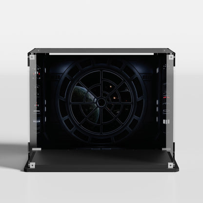 Custom Throne Room background for LEGO Emperor's Throne Room Diorama 75352 display case — premium UV-filter acrylic