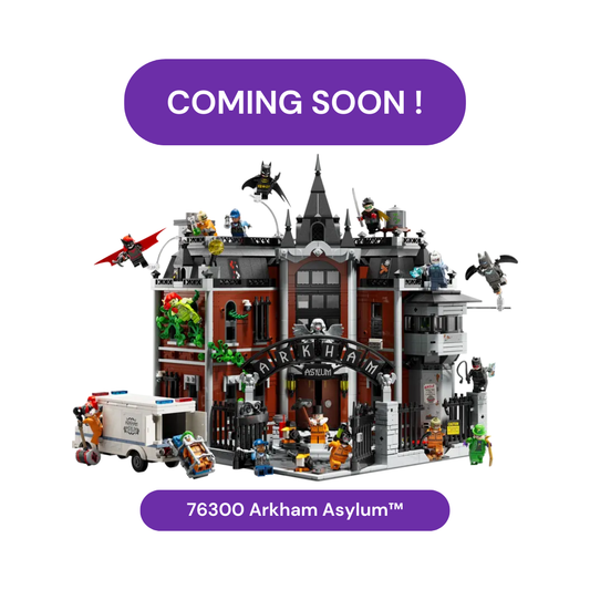 LEGO display case for 76300 Arkham Asylum