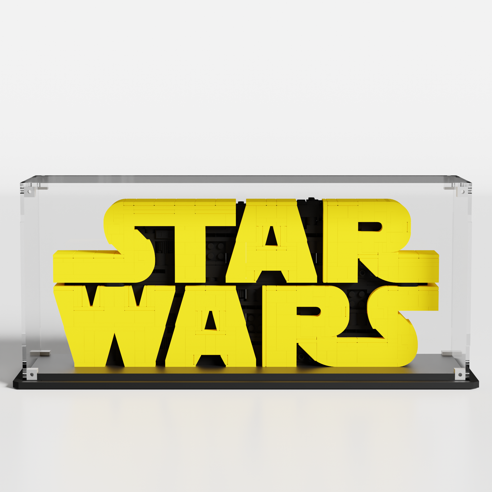 Premium LEGO Display case for LEGO Star Wars logo 75407