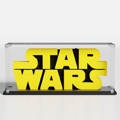 Premium LEGO Display case for LEGO Star Wars logo 75407