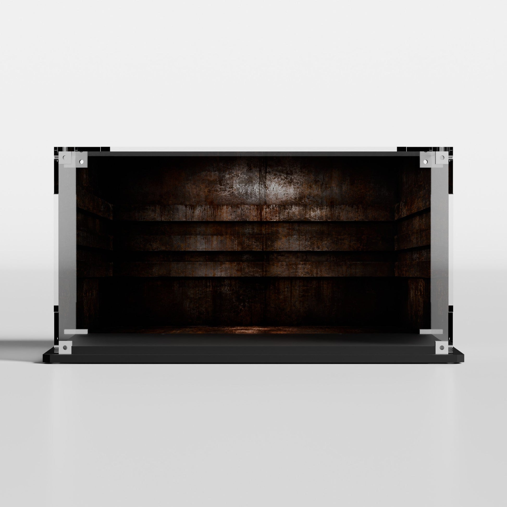 Custom Trash Compactor background for LEGO Death Star Trash Compactor 75339 display case — premium UV-filter acrylic