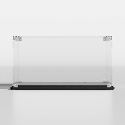Premium UV-protected LEGO display box for Death Star Trash Compactor Diorama 75339 with Transparent background — EU-made