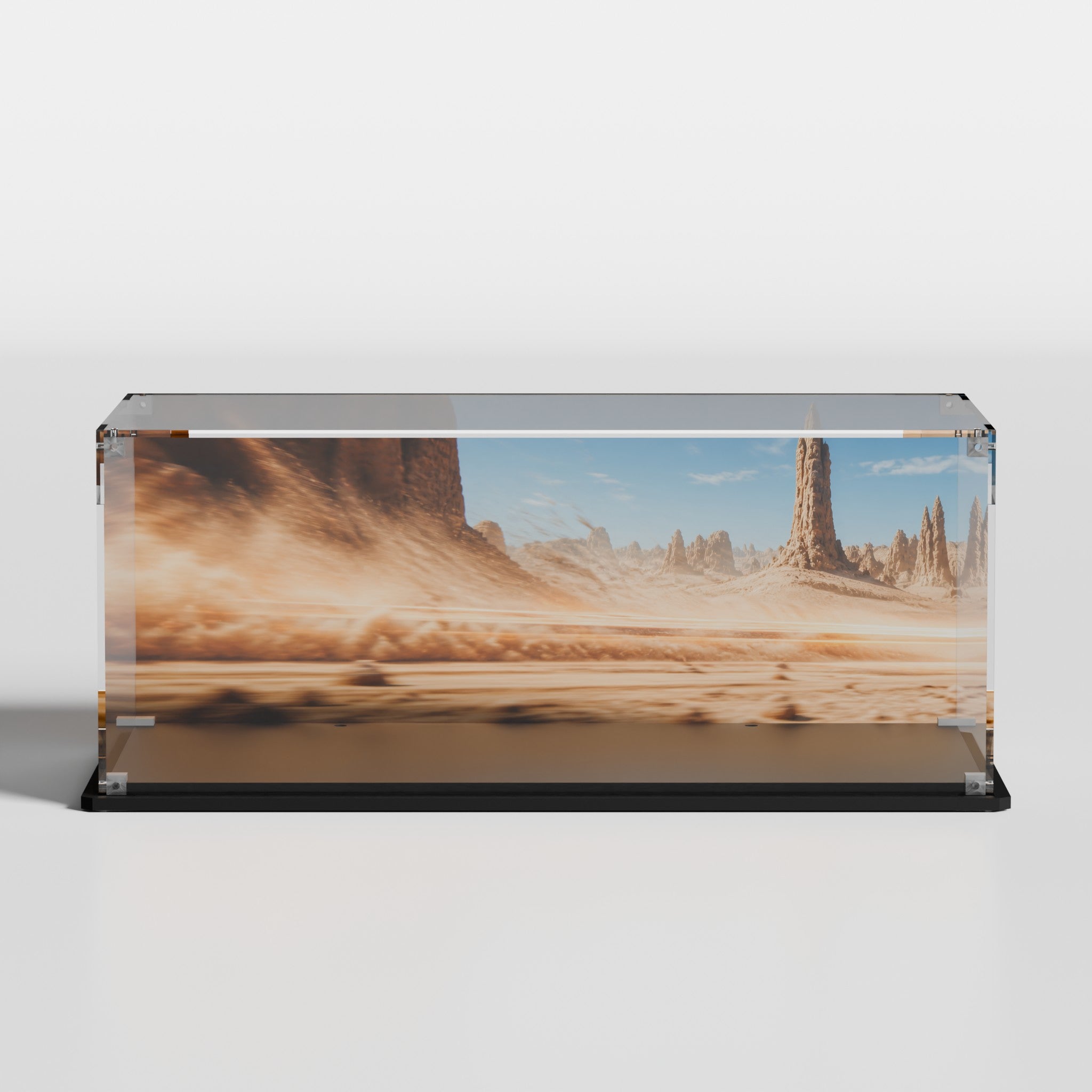 LEGO Display Case for Star Wars — Mos Espa Podrace Diorama 75380