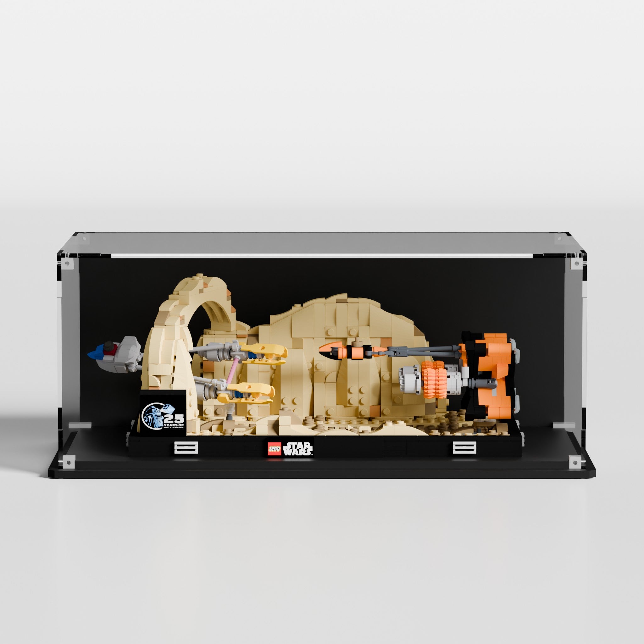 LEGO Display Case for Star Wars — Mos Espa Podrace Diorama 75380