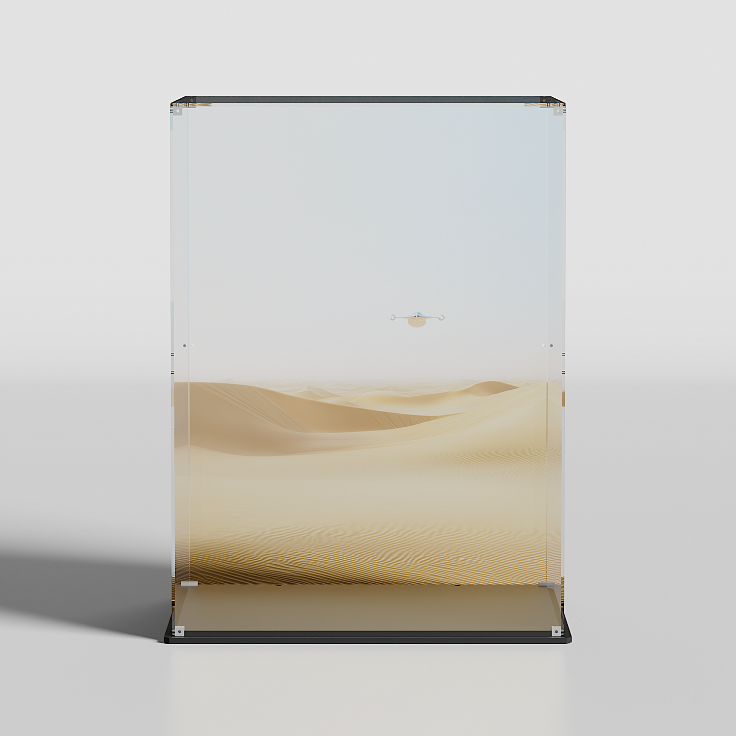 premium acrylic lego display case for star wars darth maul 10018 with uv protection